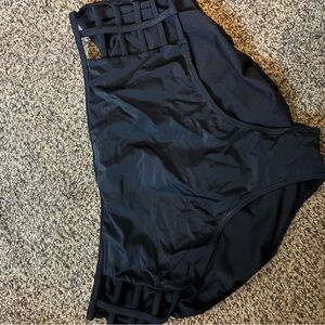 Women's Black Swim bottoms